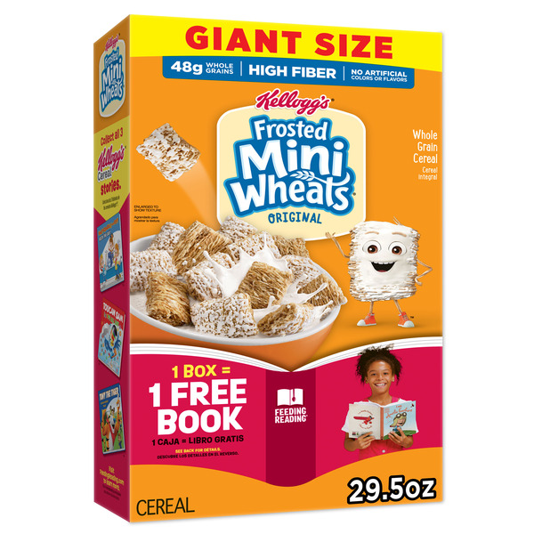 Kellogg's Frosted Mini-Wheats Original Breakfast Cereal Giant Size