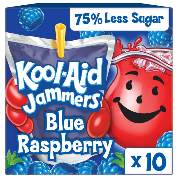 Kool-Aid Jammers Blue Raspberry Flavored Kids 0% Juice Drink