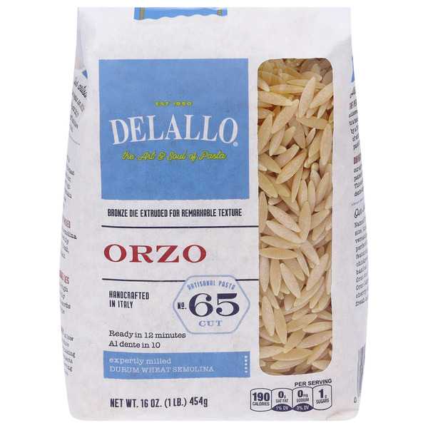 洗礼　おろち　UMEZZ PERFECTION! DeLallo No. 65 Orzo Same-Day Delivery or Pickup | Cash Wise Foods