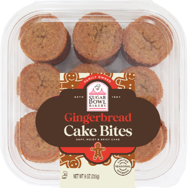 Sprouts Farmers Market Sugar Bowl Bakery Gingerbread Cake Bites Same