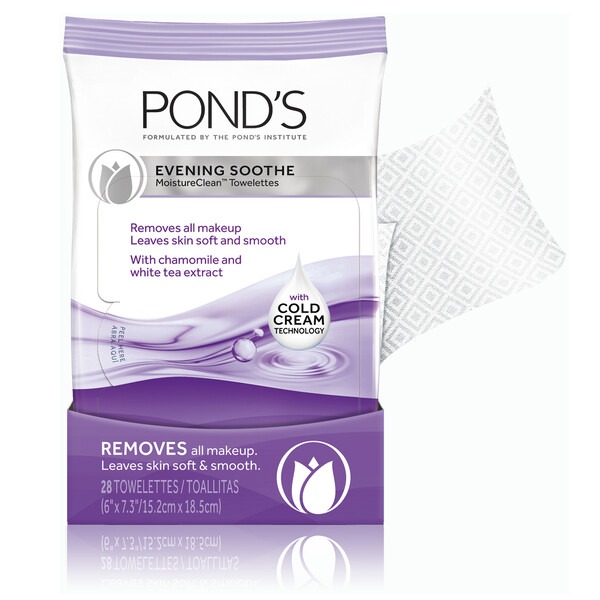 Pond's Makeup Remover Wipes Evening Soothe (28 ct) Instacart