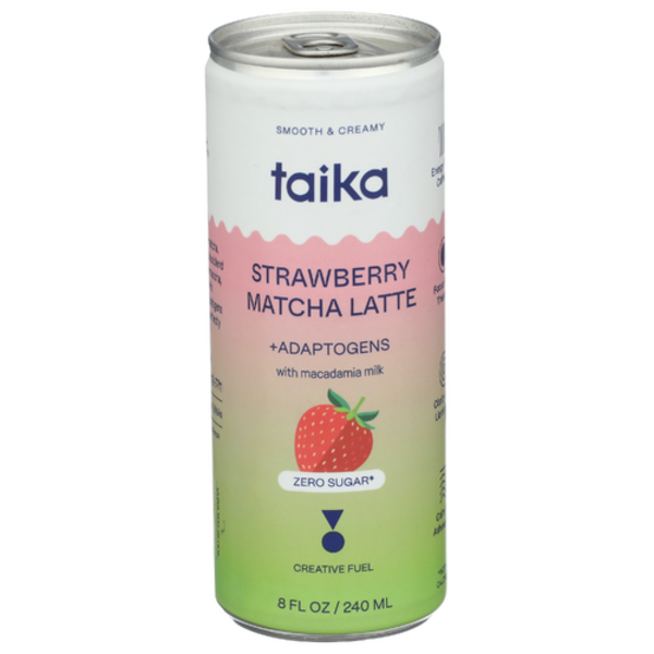 Taika Strawberry Matcha Latte + Adaptogens Same-Day Delivery or