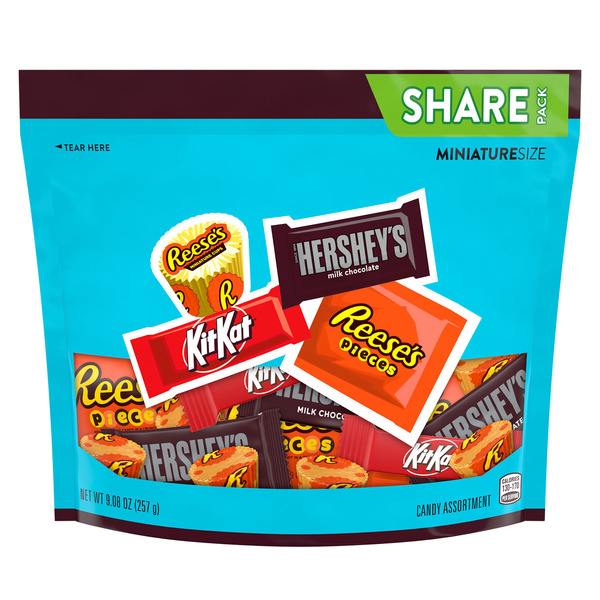 HERSHEY'S, KIT KAT® and REESE'S Miniatures Assorted Flavored Candy
