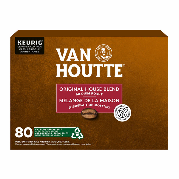 Van Houtte Original House Blend Coffee K-Cup Pods