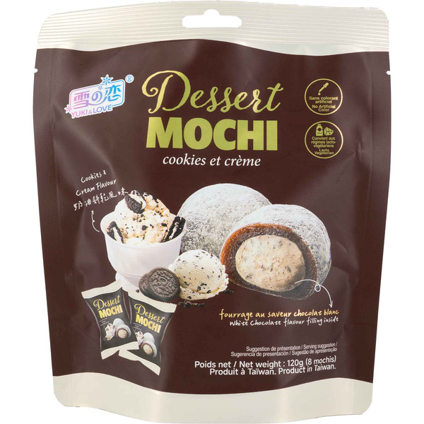 Yuki & Love Cookies & Cream Mochi