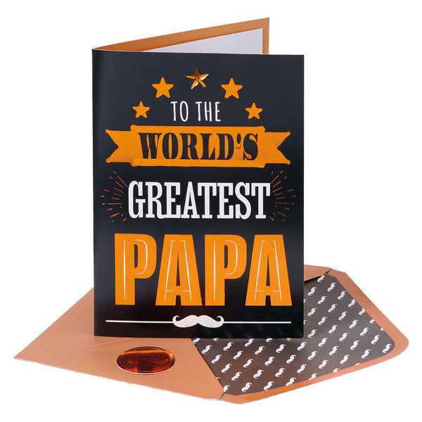 Pembrook Greatest Papa Greeting Card Same-Day Delivery or Pickup