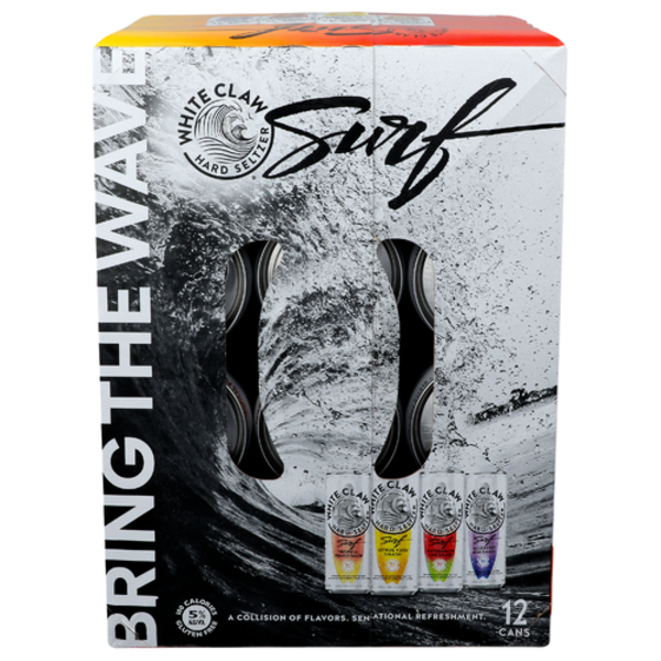 White Claw Surf Hard Seltzer Variety 12 Pack Cans