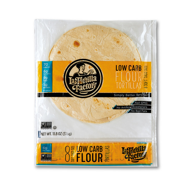 La Tortilla Factory Low Carb Flour Tortilla