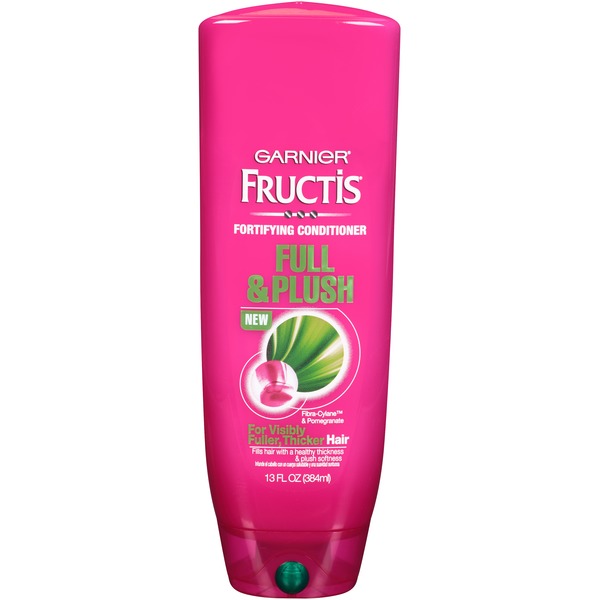 fructis for visibly fuller thicker hair full plush conditioner
