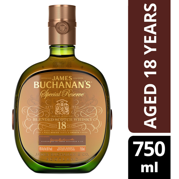 BUCHANAN’S SUPECIAL RESERVE 18 YEARS Buchanan's Special Reserve Aged 18 Years Blended Scotch Whisky