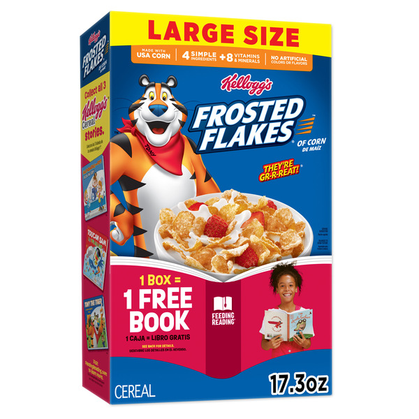 Kellogg's Breakfast Cereal, Fat Free, Large Size