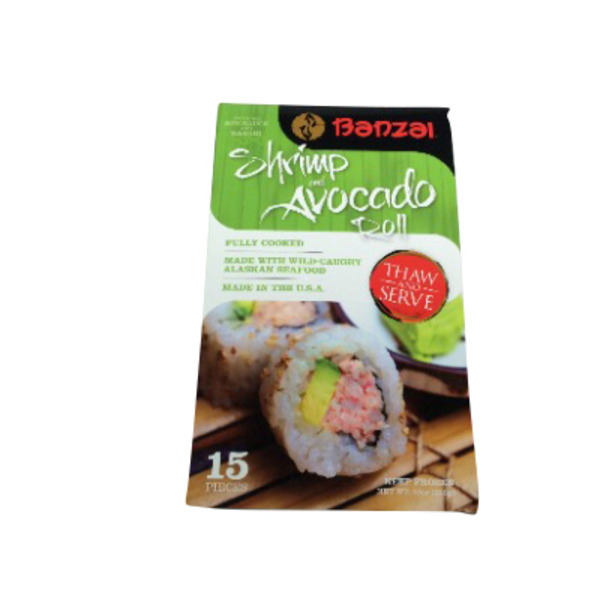 Banzai Shrimp and Avocado Roll