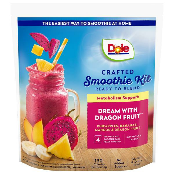 Dole Smoothie Kit, Crafted, Dream with Dragon Fruit Same-Day