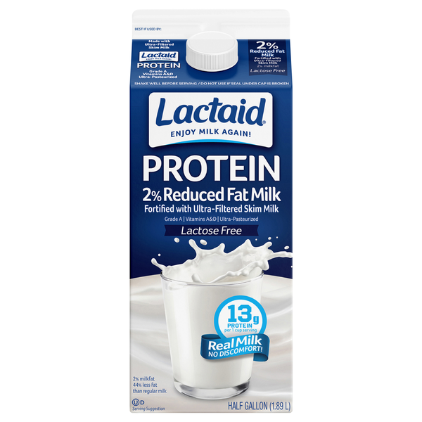 Lactaid 2% Reduced Fat Lactose Free Milk
