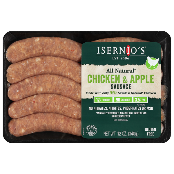 Isernio's Chicken & Apple Sausage Same-Day Delivery or Pickup
