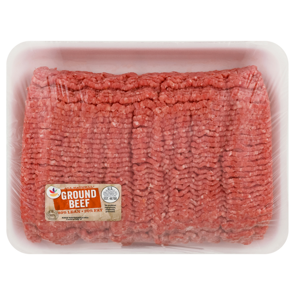 Giant Food Convenience All Naturals Lean Fat Ground Beef Value Pack ...