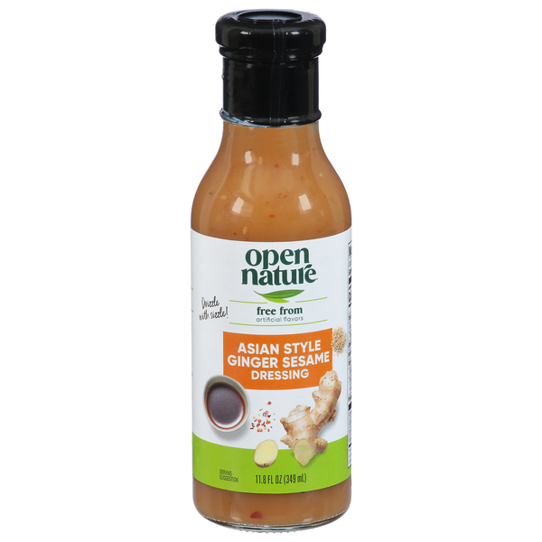 Open Nature Dressing, Ginger Sesame, Asian Style