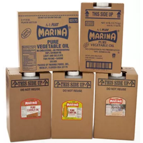 Marina - Pure Vegetable Clear Frying Oil - 35 lbs