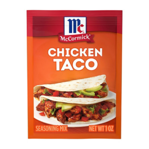 McCormick Season Chicken Taco