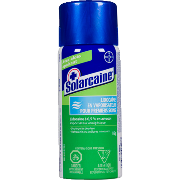 Solarcaine Lidocaine Spray Same-Day Delivery | Rexall