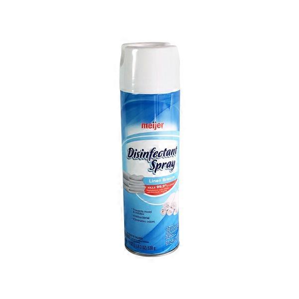 Meijer Linen Breeze Disinfectant Spray (19 fl oz) Instacart