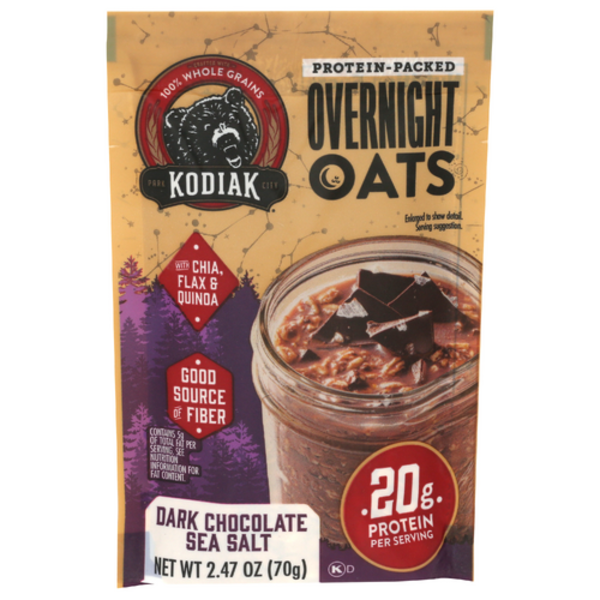 Kodiak Cakes Chocolate Sea Salt Protein-Packed Overnight Oats