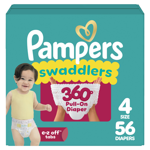 Pampers Diapers - Swaddlers 360 degrees Same-Day Delivery or