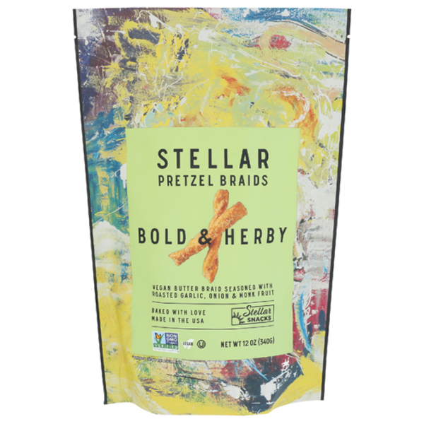 Stellar Snacks Bold & Herby Pretzel Braids