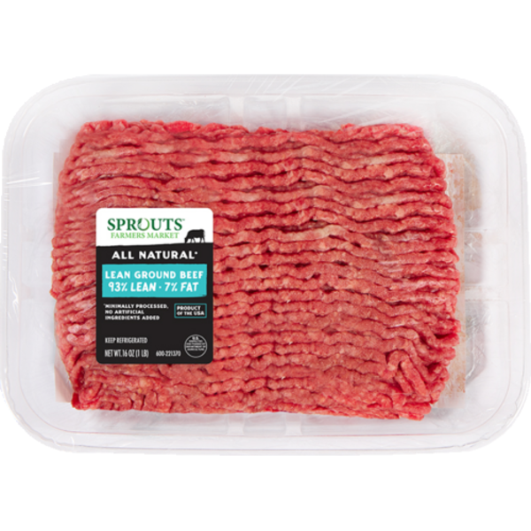 Sprouts Lean 93% Fresh Ground Beef