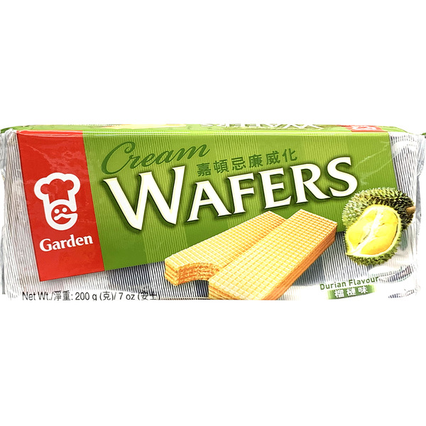 Garden Durian Flavor Cream Wafer