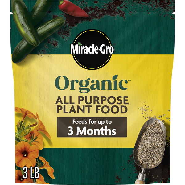 Miracle-Gro Organic 3-lb 5-2-2 All-purpose Organic Fertilizer