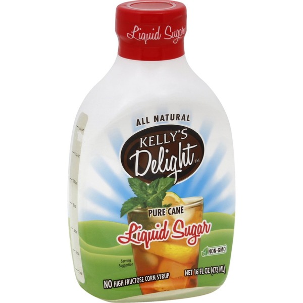 Kellys Delight Liquid Sugar, Pure Cane (16 oz) Instacart