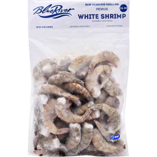 26-30 Shell-On Raw Shrimp