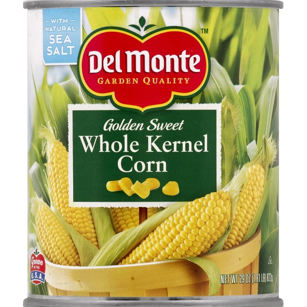 Del Monte Corn, Whole Kernel, Golden Sweet (29 oz) Instacart