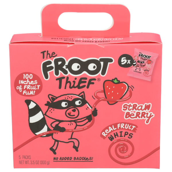 The Froot Thief Strawberry Fruit Whips 5 Pack Same-Day Delivery or
