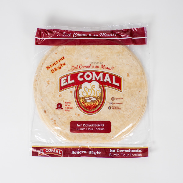 El Comal  Flour Sonora Style Burrito Tortillas