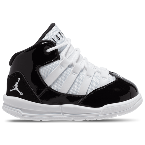 Jordan Boys' Toddler Max Aura Basketball Shoes, Size 7.0 - White/Black