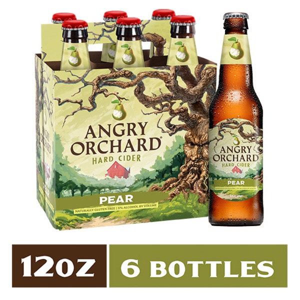 Angry Orchard Pear Hard Cider, Spiked (12 fl oz) Instacart