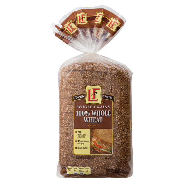 L'oven Fresh 100% Whole Wheat Bread Wide Pan