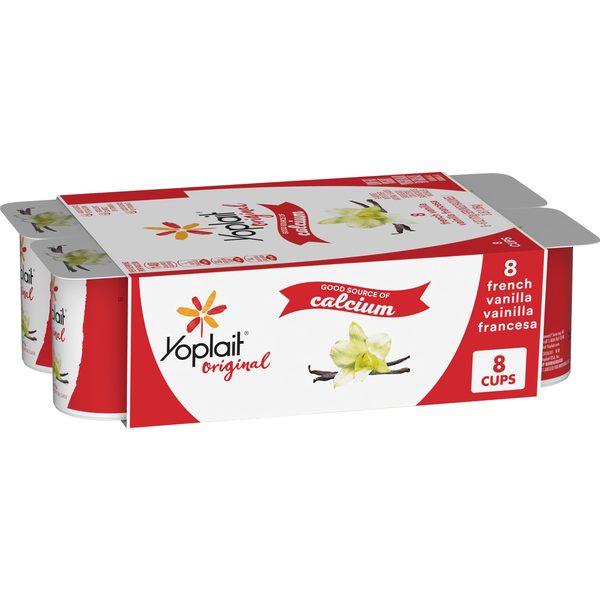 Yoplait Original Low Fat French Vanilla Yogurt Cups