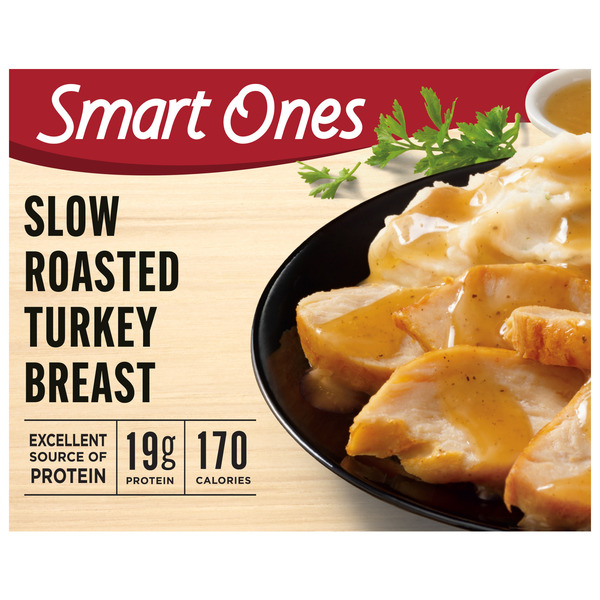 Smart Ones Slow Roasted Turkey Breast with Gravy & Garlic-Herb Mashed Potatoes Frozen Meal