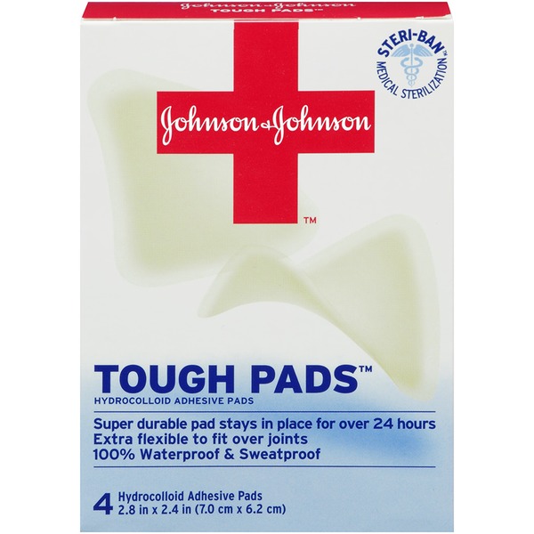 Red Cross® Johnson & Johnson Advanced Healing Adhesive Pads, 3"X 2.25