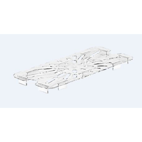 Camwear Drain Shelf, 1/3 size, fits 32CW, 34CW, 36CW & 38CW, clear, NSF