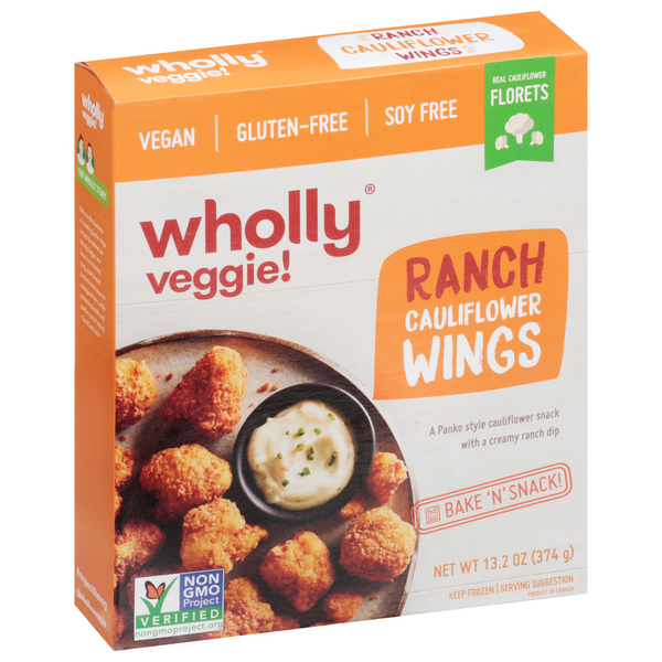 Wholly Veggie Cauliflower Wings, Ranch Same-Day Delivery or Pickup