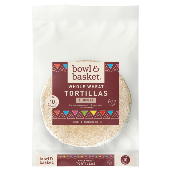 Bowl & Basket Whole Wheat Tortillas