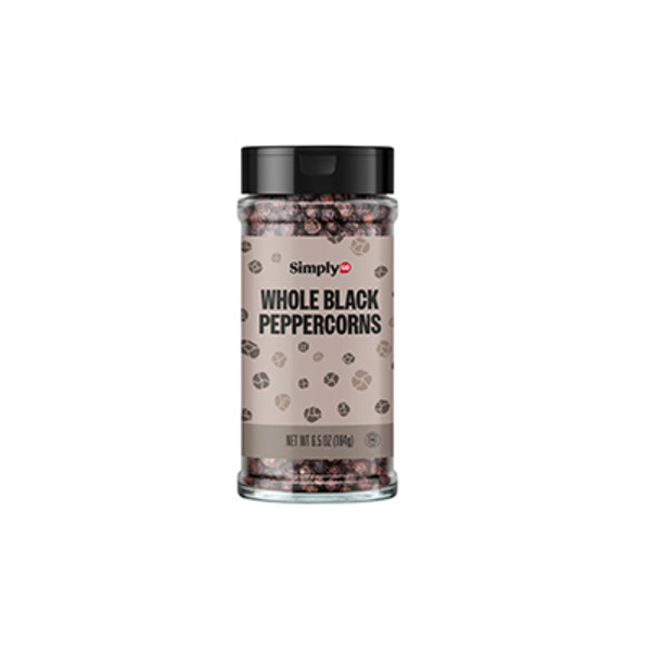 Simply Whole Black Peppercorns