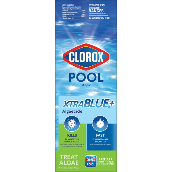Clorox Pool&Spa XtraBlue 40-oz Pool Algae Prevention