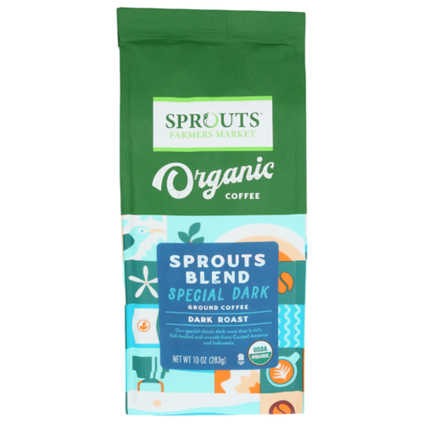 Sprouts Organic  Blend Special Dark Ground Coffee