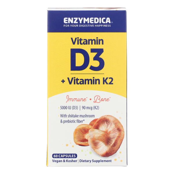 Enzymedica Vitamin D3+K2 Same-Day Delivery or Pickup | Fresh Thyme