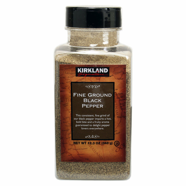 Costco Kirkland Signature Fine Ground Malabar Pepper, 12.3 oz SameDay Delivery or Pickup